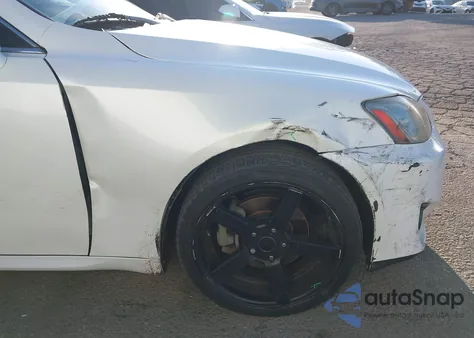 2012 Lexus Is 250 из США, поврежденный, VIN JTHBF5C28C5159386